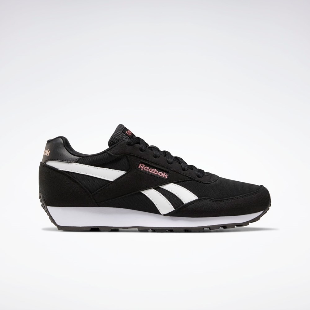 Reebok Reebok Rewind Run Shoes Negras Blancas Metal | 30BEYKDJX