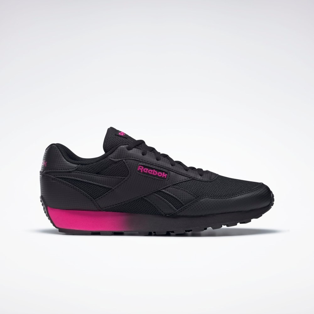 Reebok Reebok Rewind Run Shoes Negras Rosas Negras | 59NSWOITX