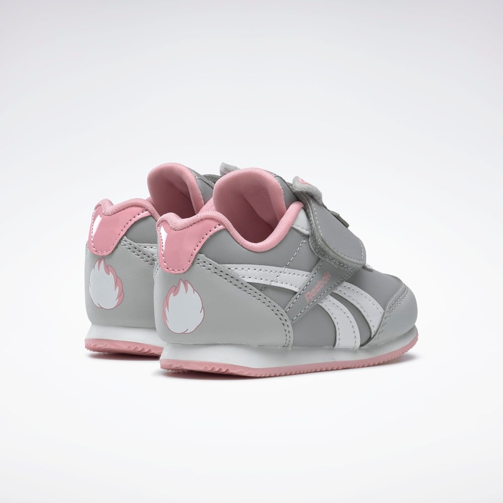 Reebok Reebok Royal Classic Jogger 2 KC Shoes - Toddler Gris Gris Rosas | 76CPSFEGN