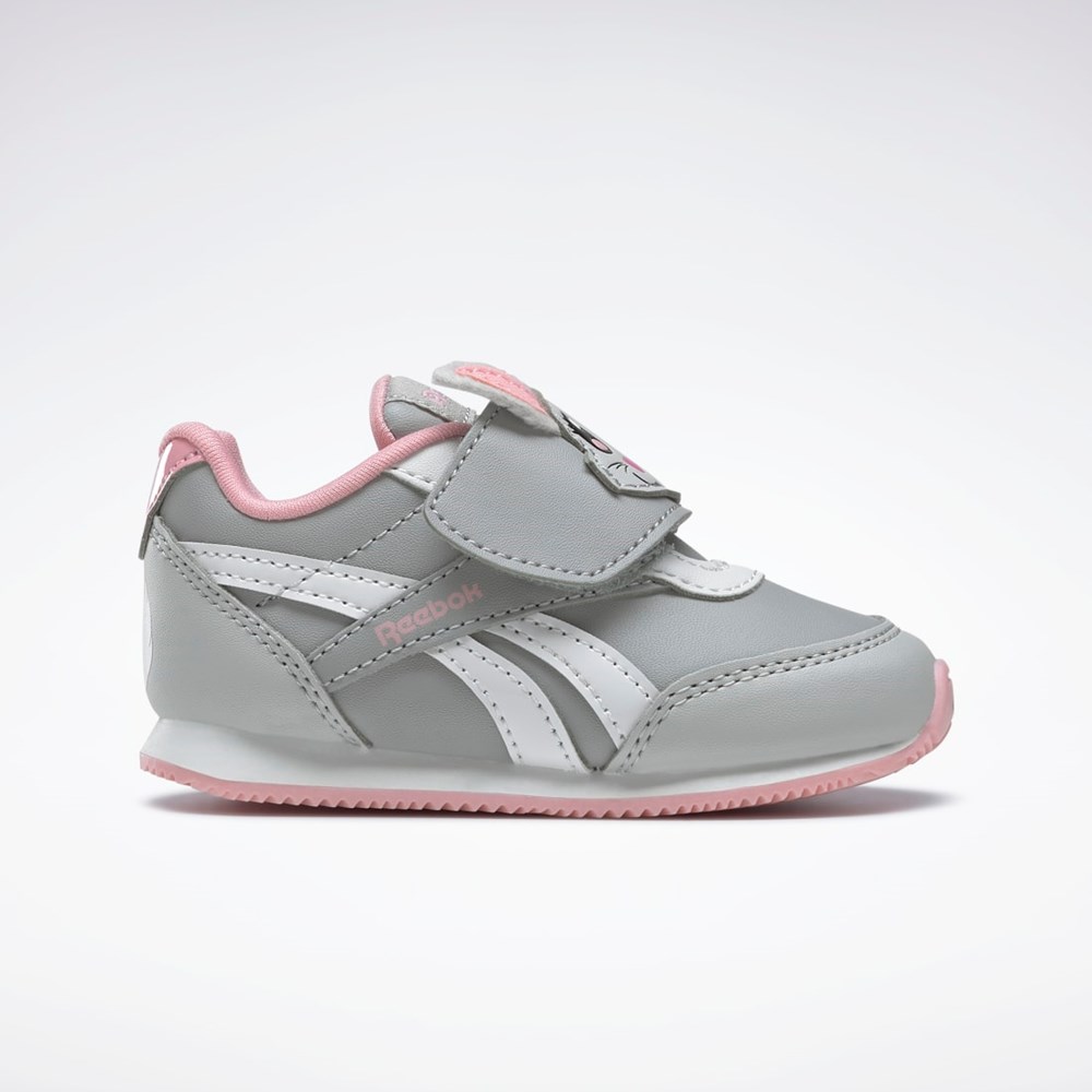 Reebok Reebok Royal Classic Jogger 2 KC Shoes - Toddler Gris Gris Rosas | 76CPSFEGN