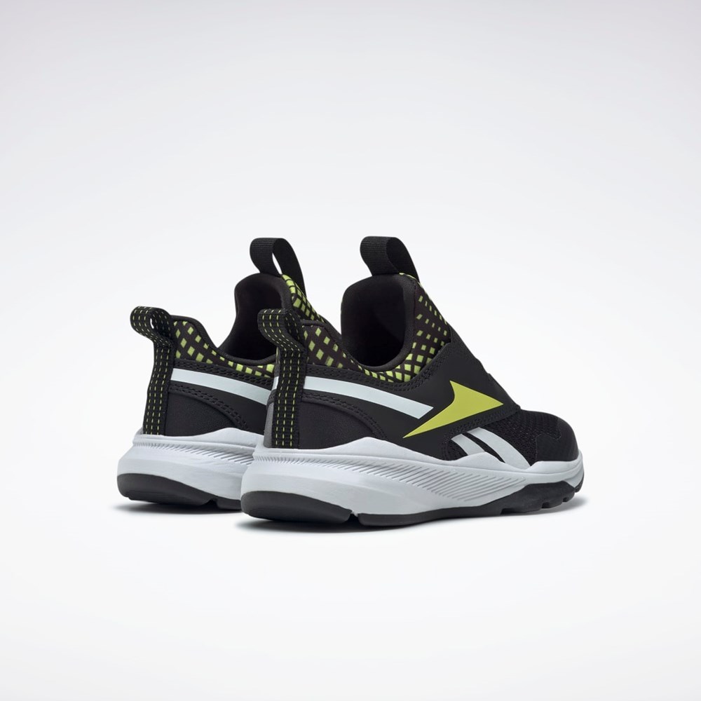 Reebok Reebok XT Sprinter Slip-On Shoes - Preschool Negras Amarillo Blancas | 61MFJKBRO