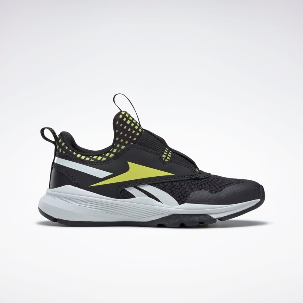 Reebok Reebok XT Sprinter Slip-On Shoes - Preschool Negras Amarillo Blancas | 61MFJKBRO
