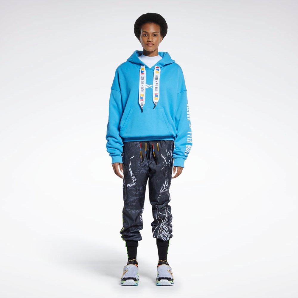 Reebok Reebok by Pyer Moss Hoodie Azules | 98PVYFGCL