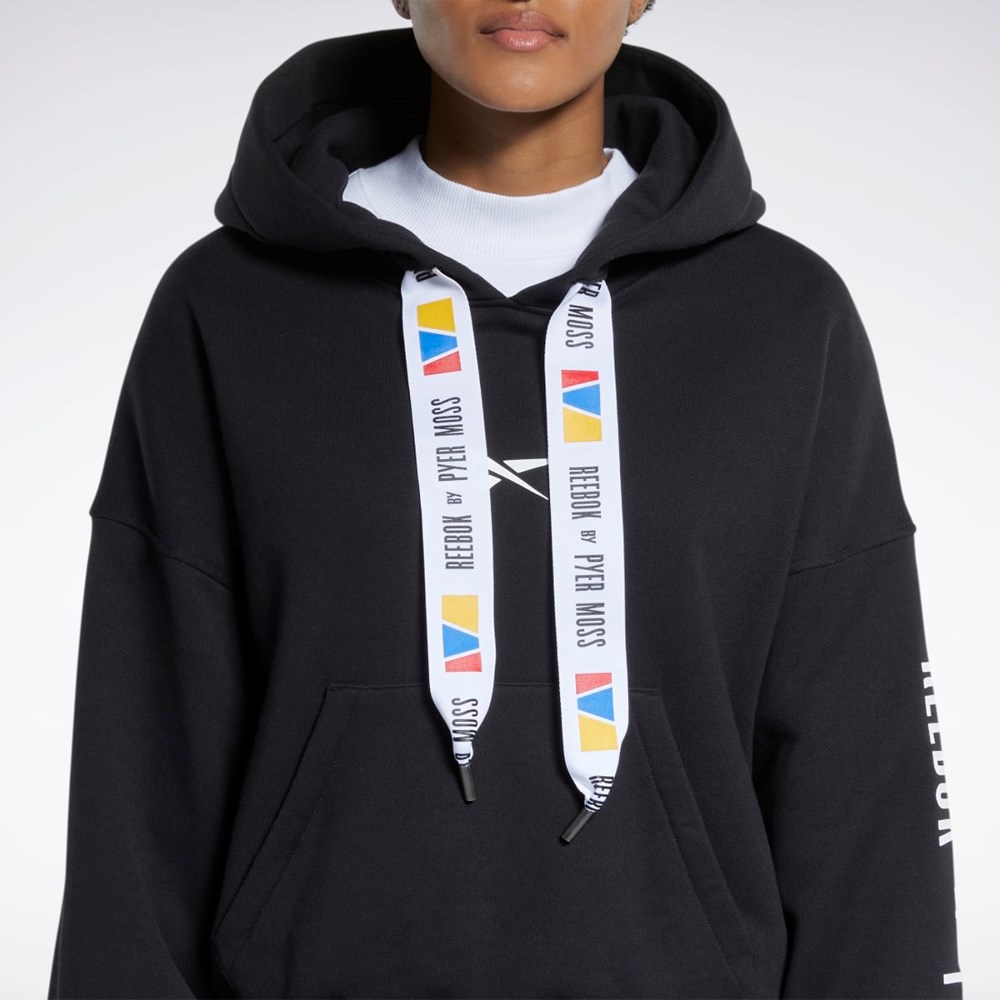 Reebok Reebok by Pyer Moss Hoodie Negras | 48JYGBKXP