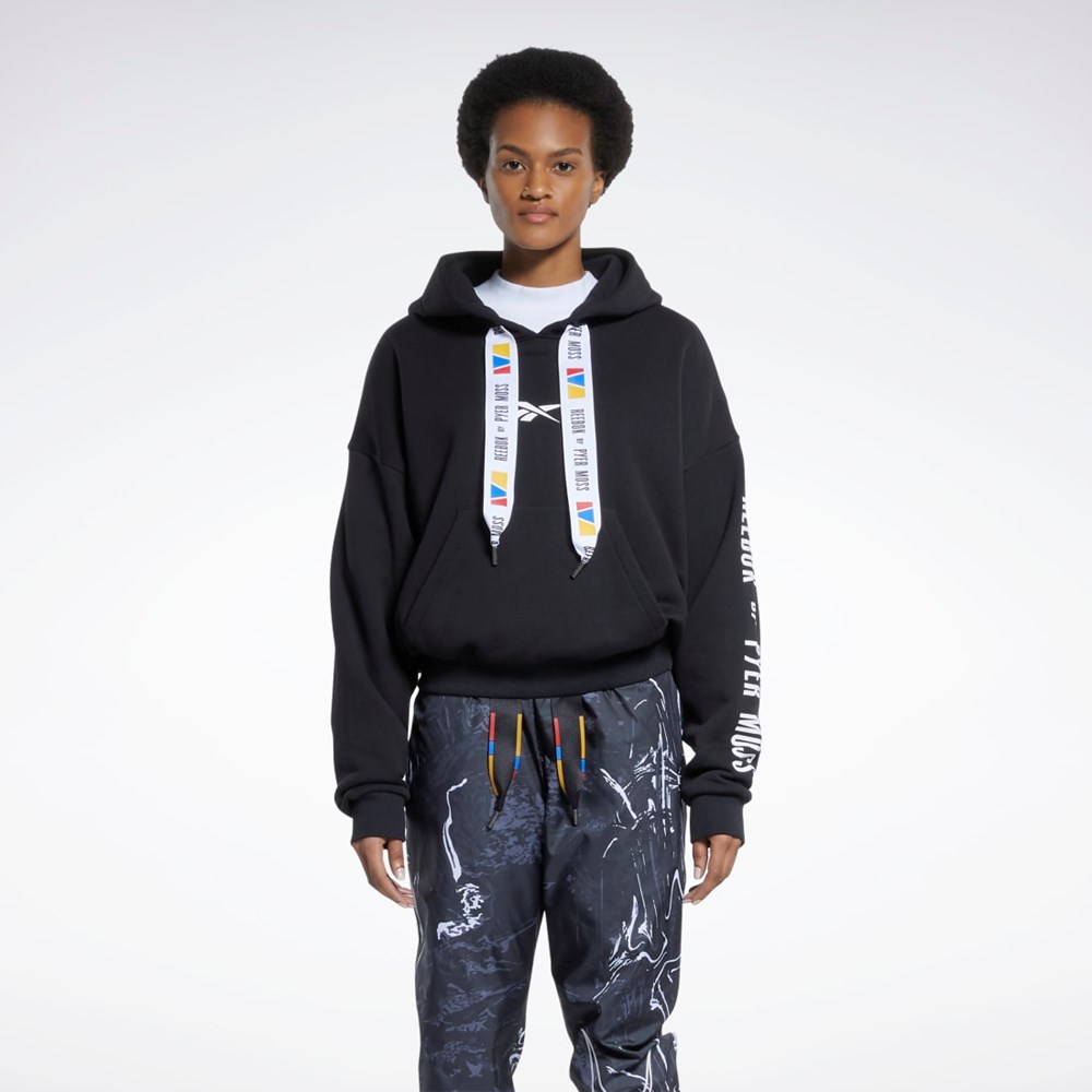 Reebok Reebok by Pyer Moss Hoodie Negras | 48JYGBKXP