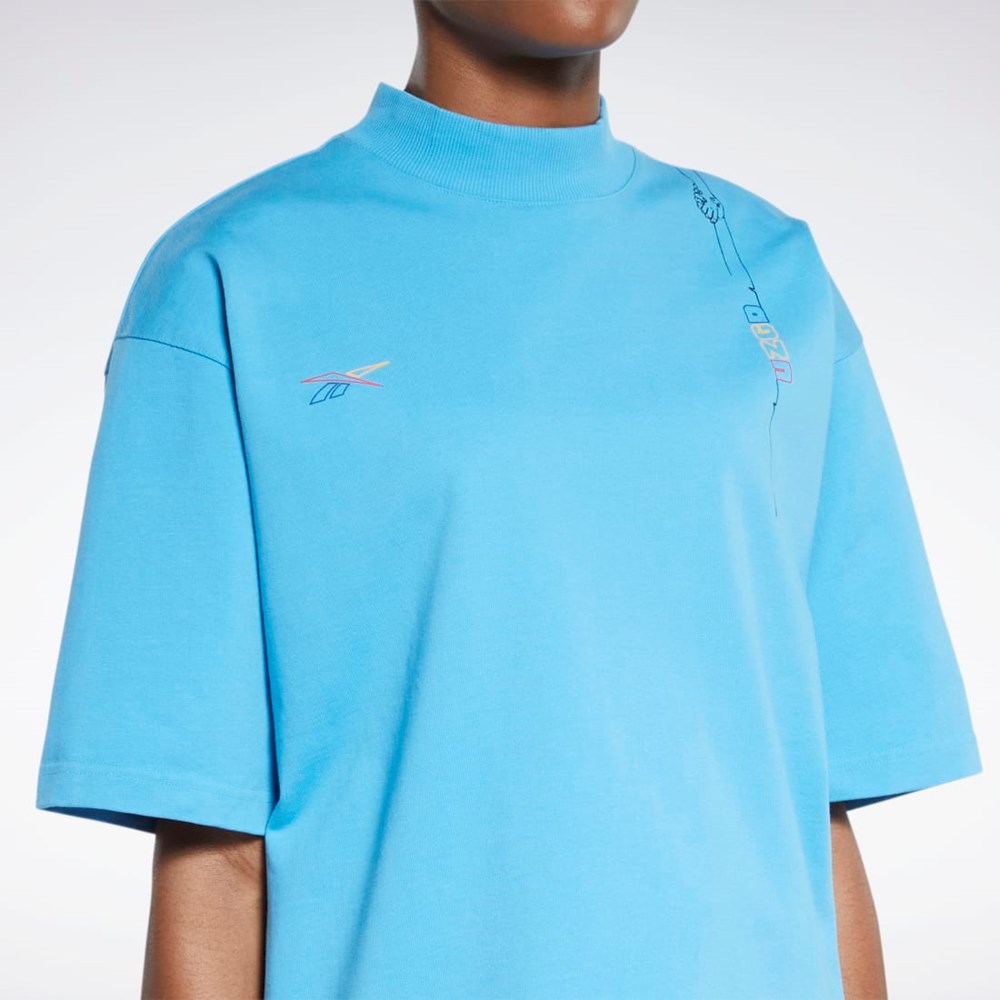 Reebok Reebok by Pyer Moss Tee Azules Azules | 25OSTNHDA