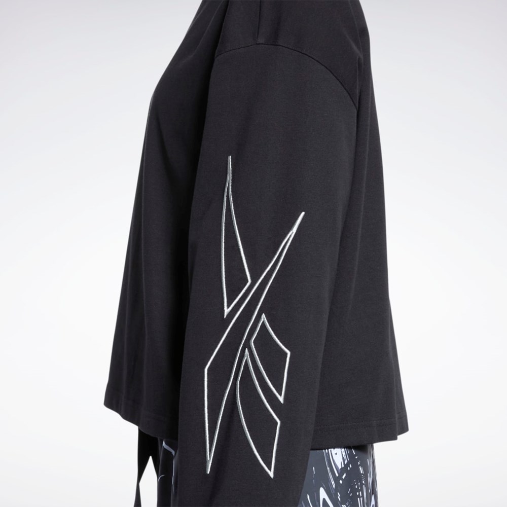 Reebok Reebok by Pyer Moss Turtleneck Long Sleeve T-Shirt Negras | 17BGYFTZA