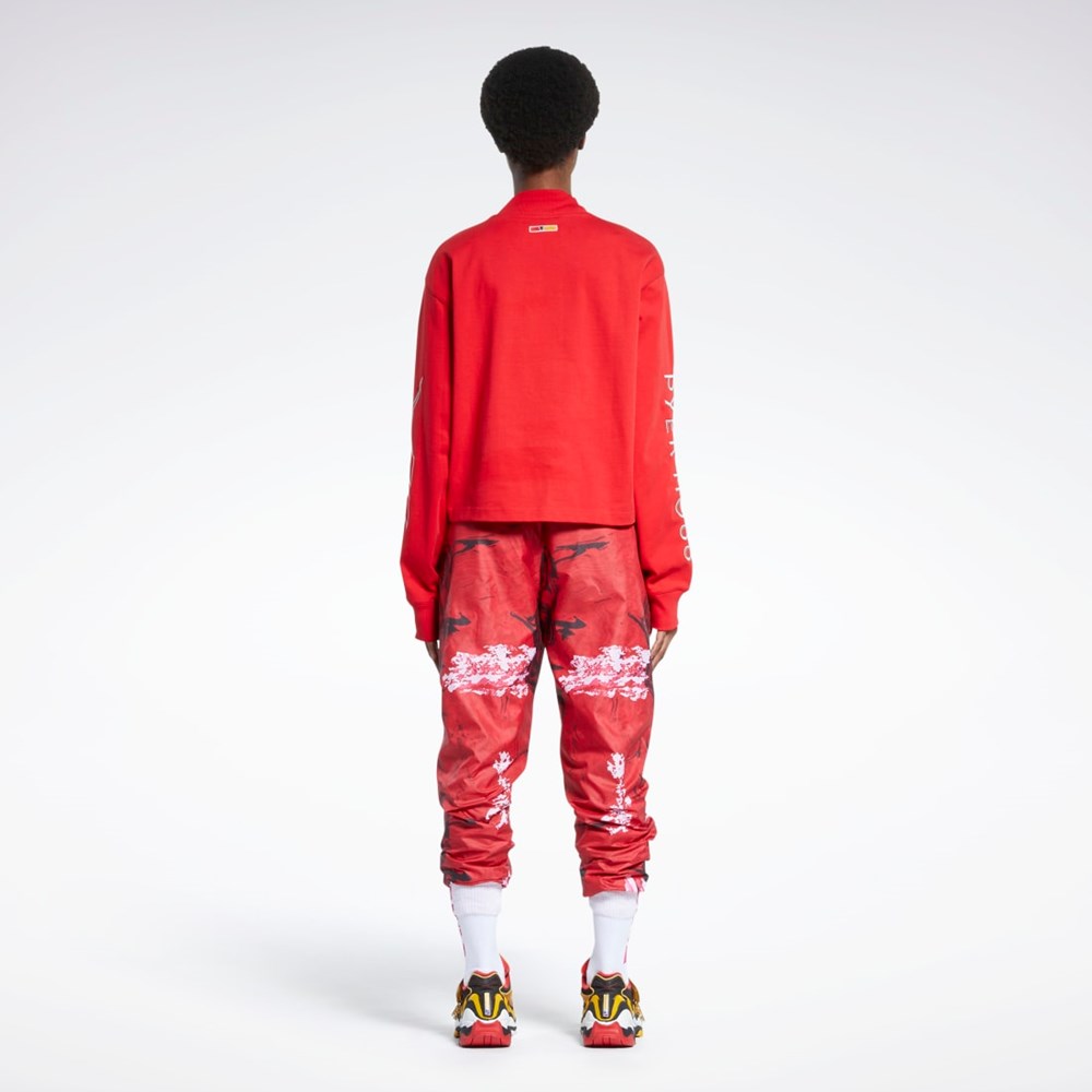 Reebok Reebok by Pyer Moss Turtleneck Long Sleeve T-Shirt Rojas | 96LQCFJHR