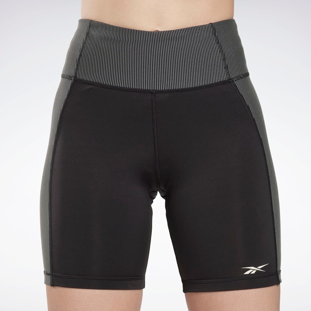 Reebok Rib High-Rise Leggings Negras | 92HPVLZES