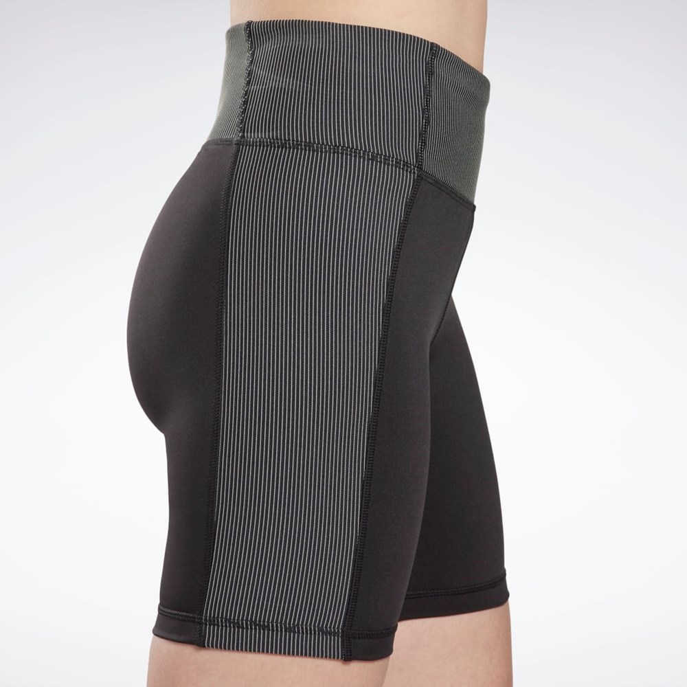 Reebok Rib High-Rise Leggings Negras | 92HPVLZES