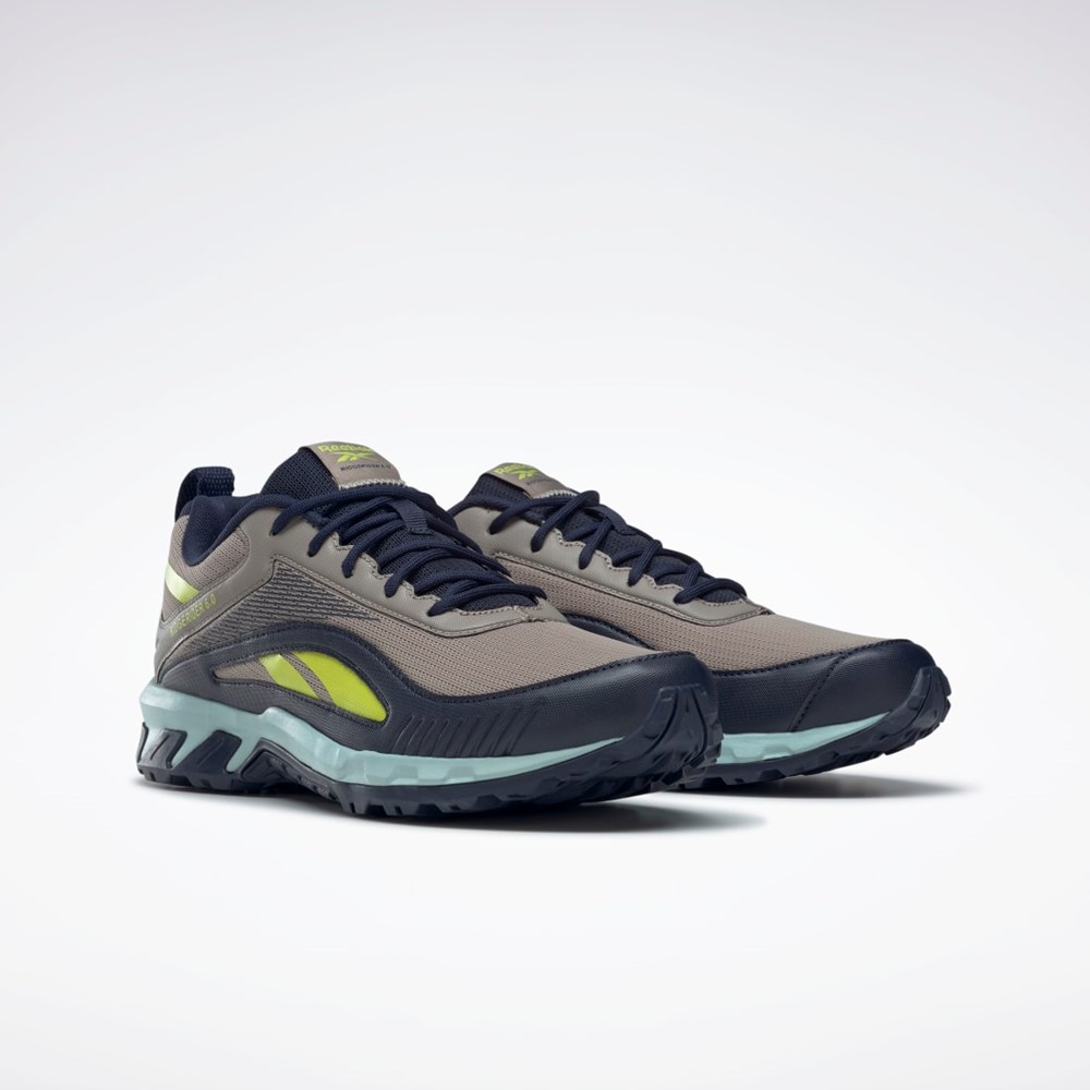 Reebok Ridgerider 6 Shoes Gris Amarillo Azul Marino | 41MXLCRIQ