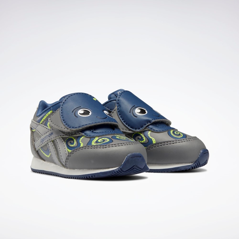 Reebok Royal Classic Jogger 2 Shoes - Toddler Gris Azules Amarillo | 23LQOBRMV