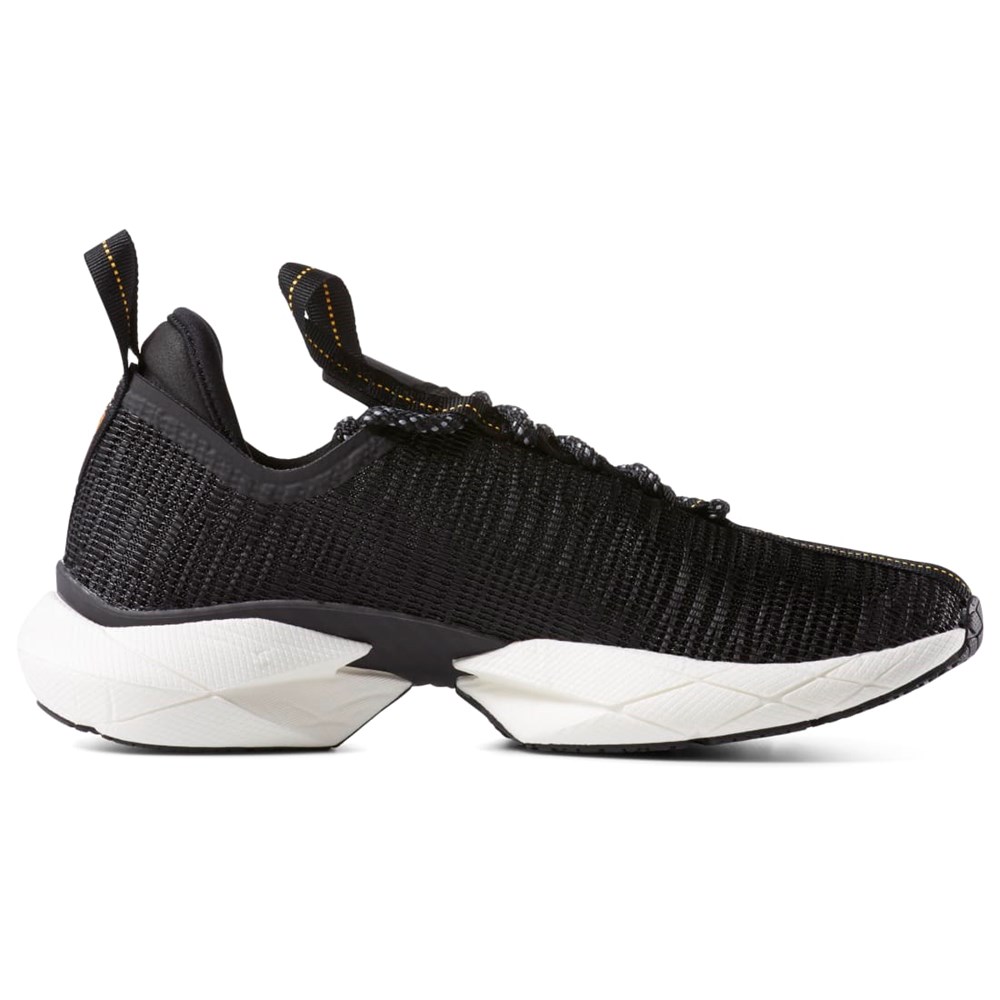 Reebok Sole Fury Floatride Shoes Negras Blancas Doradas | 93HQGNTDE
