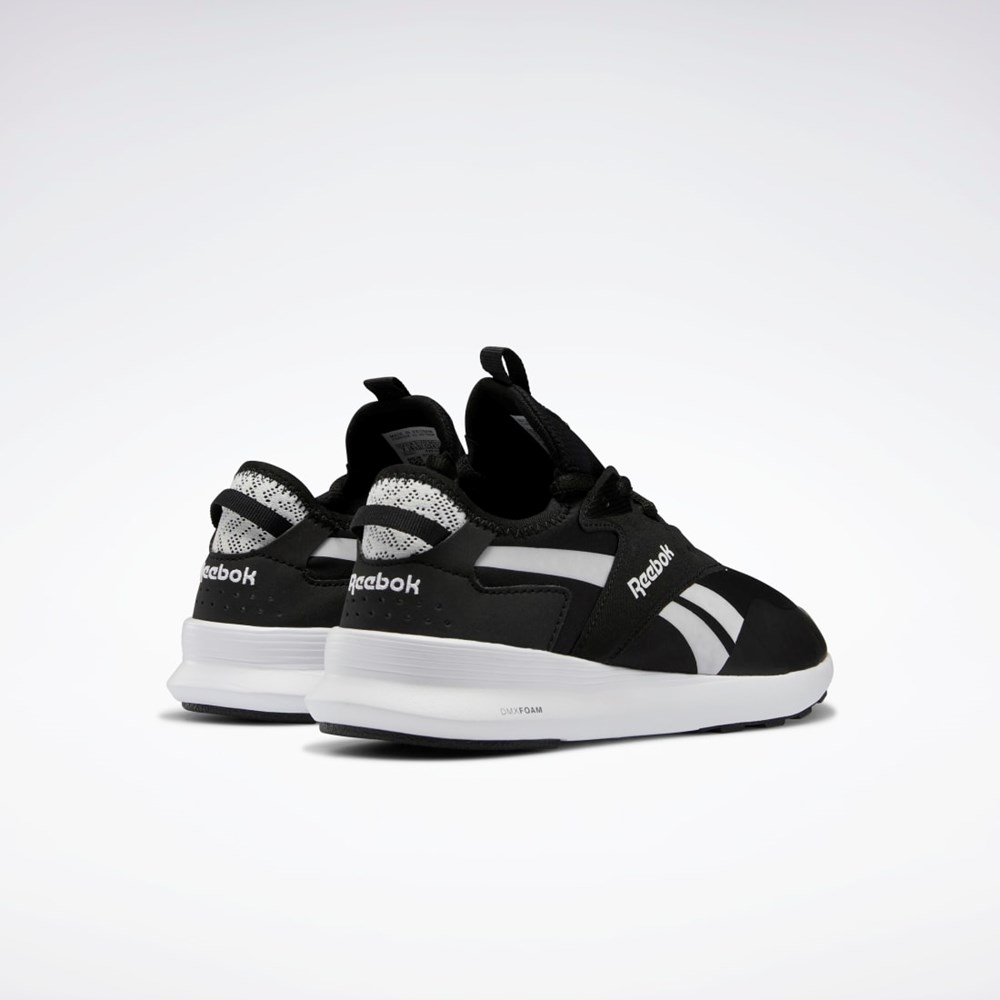 Reebok Spark Run Shoes Negras Blancas Plateadas | 16VIFQLSK