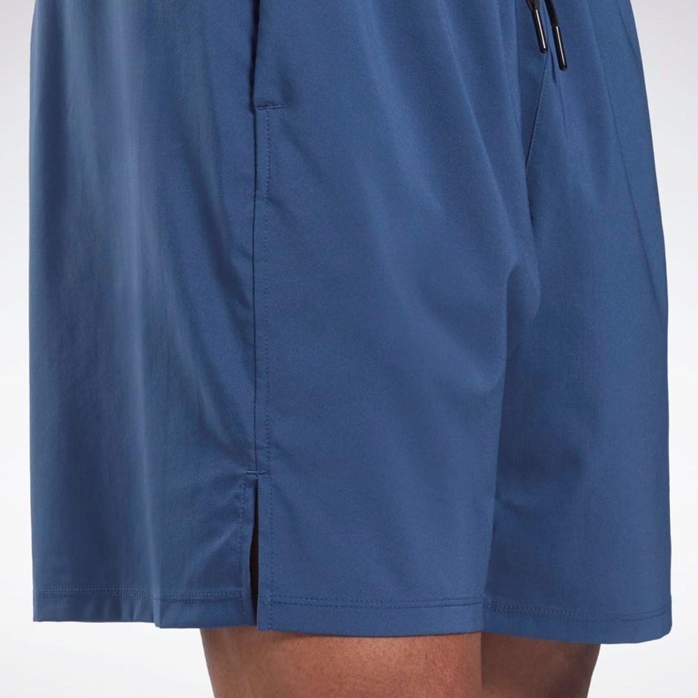 Reebok Speed Shorts 2.0 Azules | 64FJAIEBM