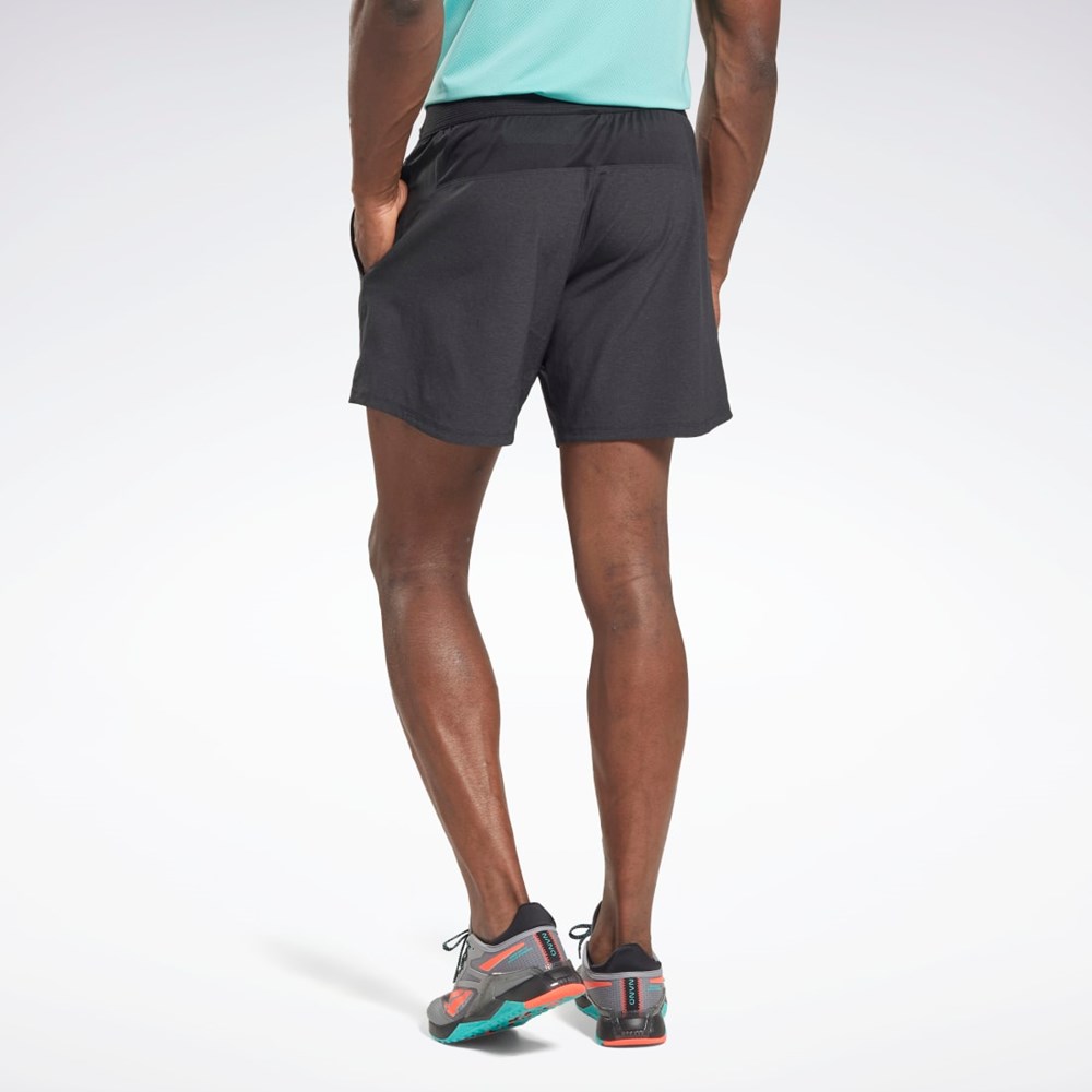 Reebok Strength Shorts 2.0 Negras | 51ZWNLCXM