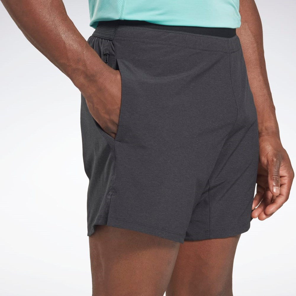 Reebok Strength Shorts 2.0 Negras | 51ZWNLCXM