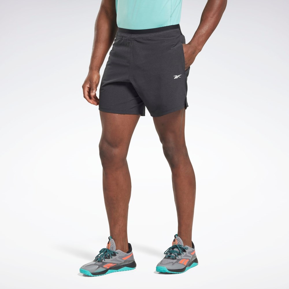 Reebok Strength Shorts 2.0 Negras | 51ZWNLCXM