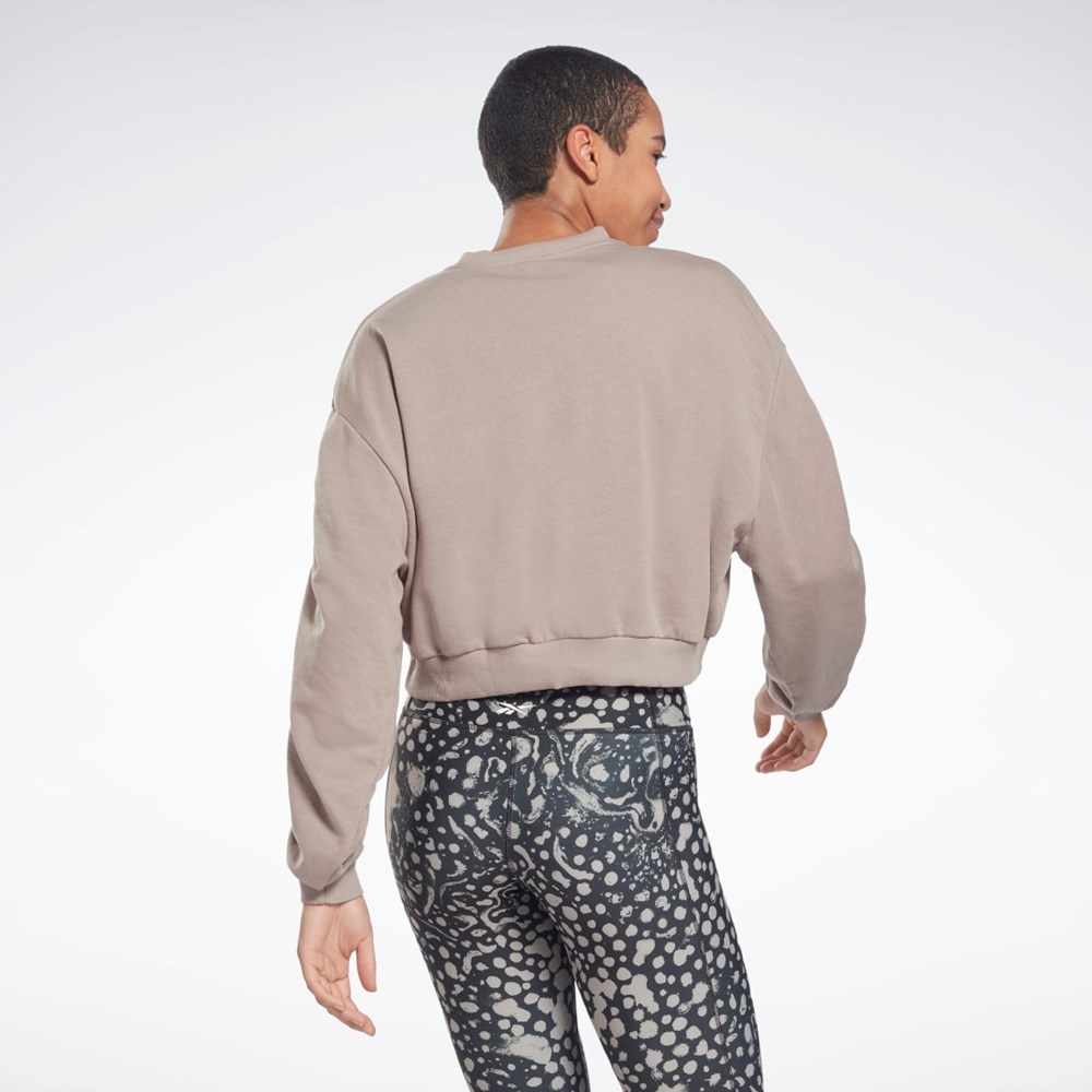 Reebok Studio Knit Moda Cover-Up Gris | 14GFSMDCA