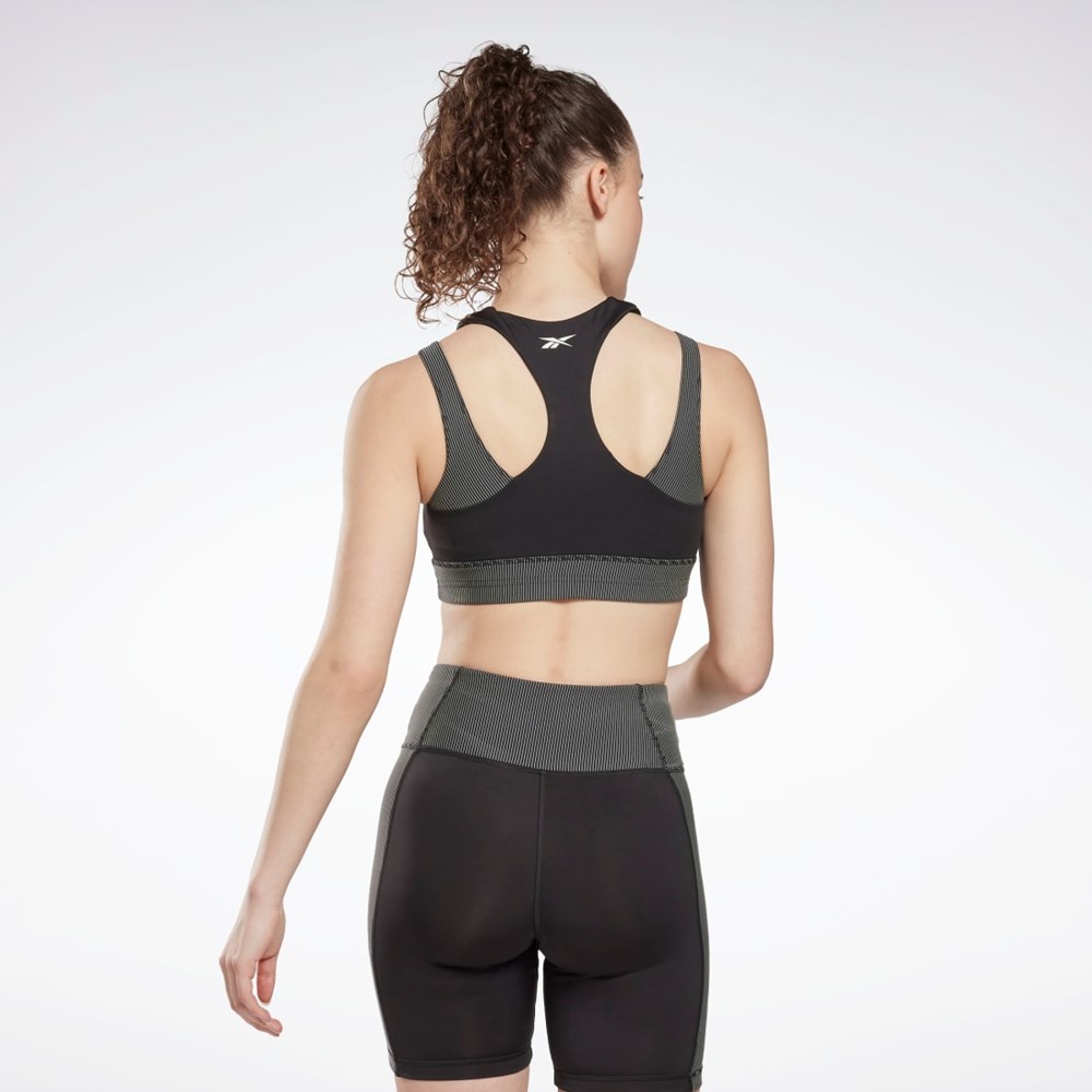 Reebok Studio Layered Bra Top Negras | 46KOBJERH