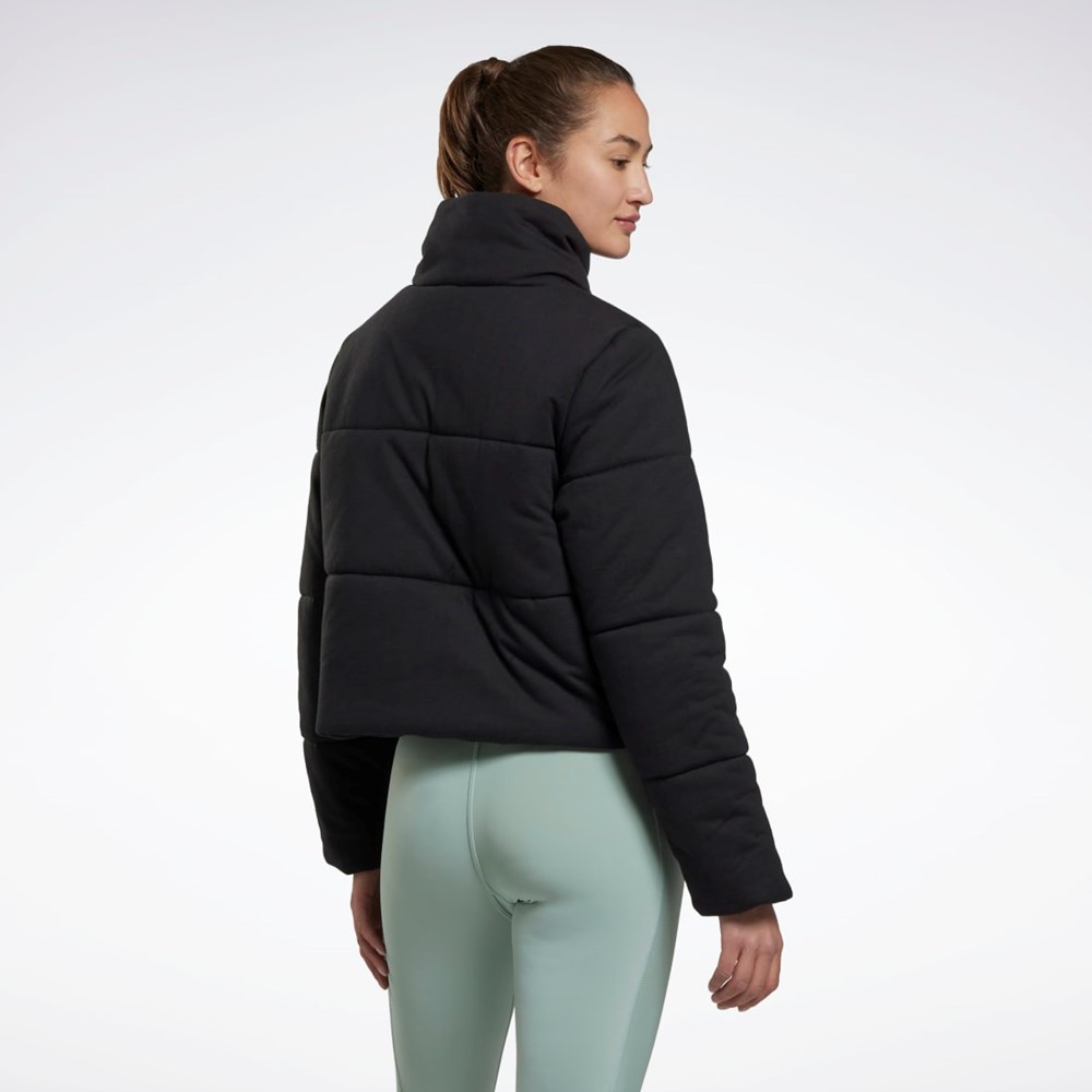 Reebok Studio Puffer Jacket Negras | 61ZWDJGOT