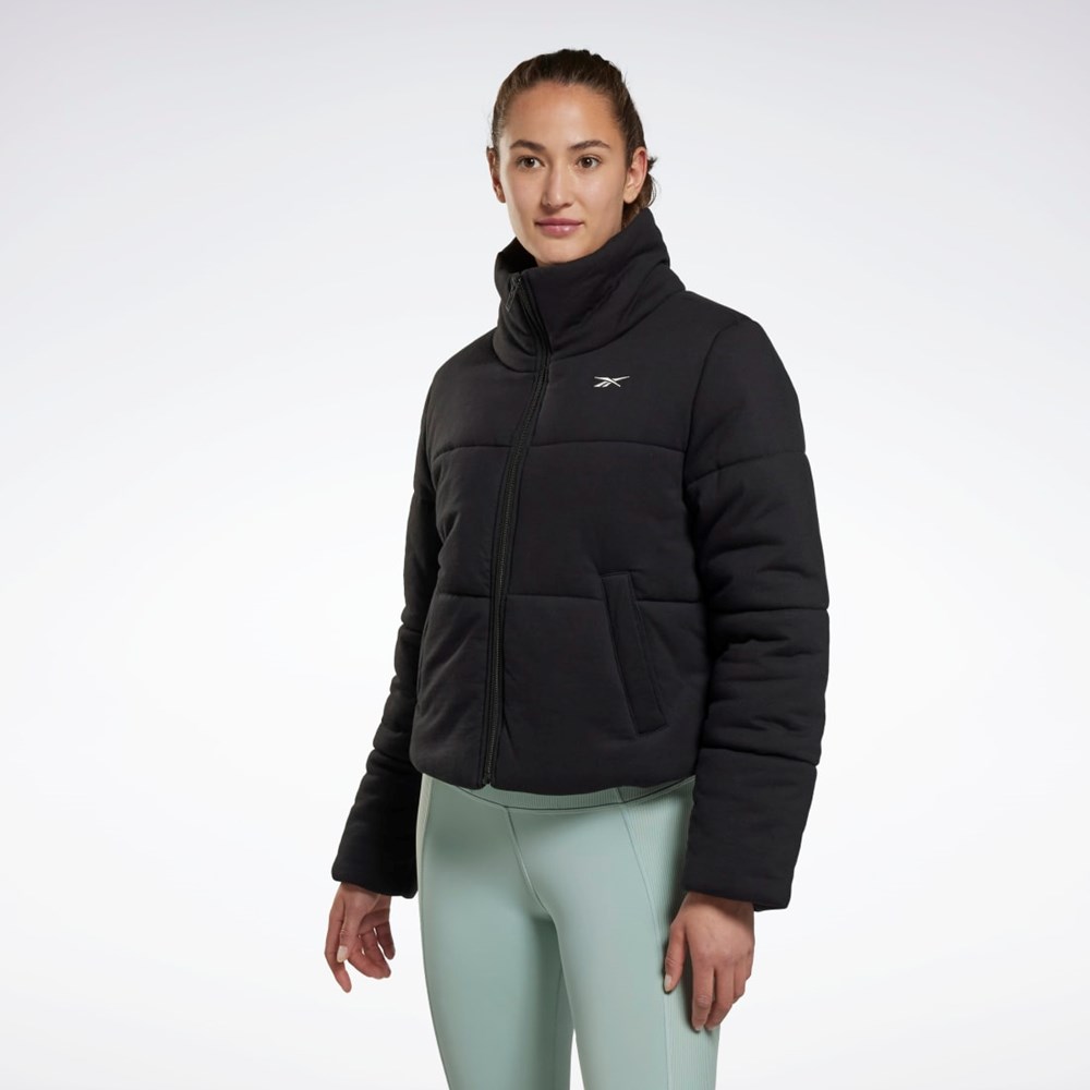 Reebok Studio Puffer Jacket Negras | 61ZWDJGOT