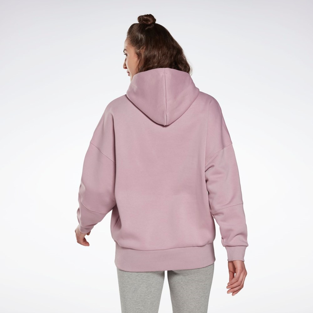 Reebok Studio Recycled Oversize Hoodie Infused Lilac | 32RXYWGEI