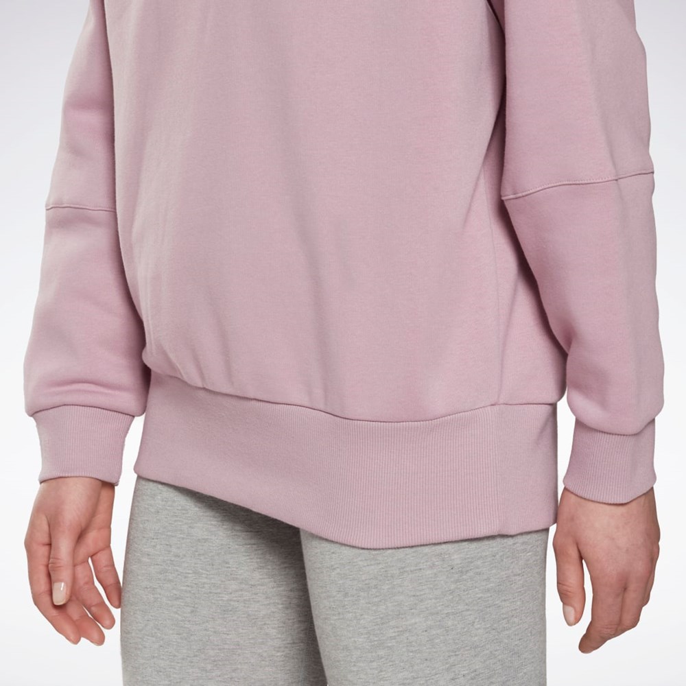 Reebok Studio Recycled Oversize Hoodie Infused Lilac | 32RXYWGEI