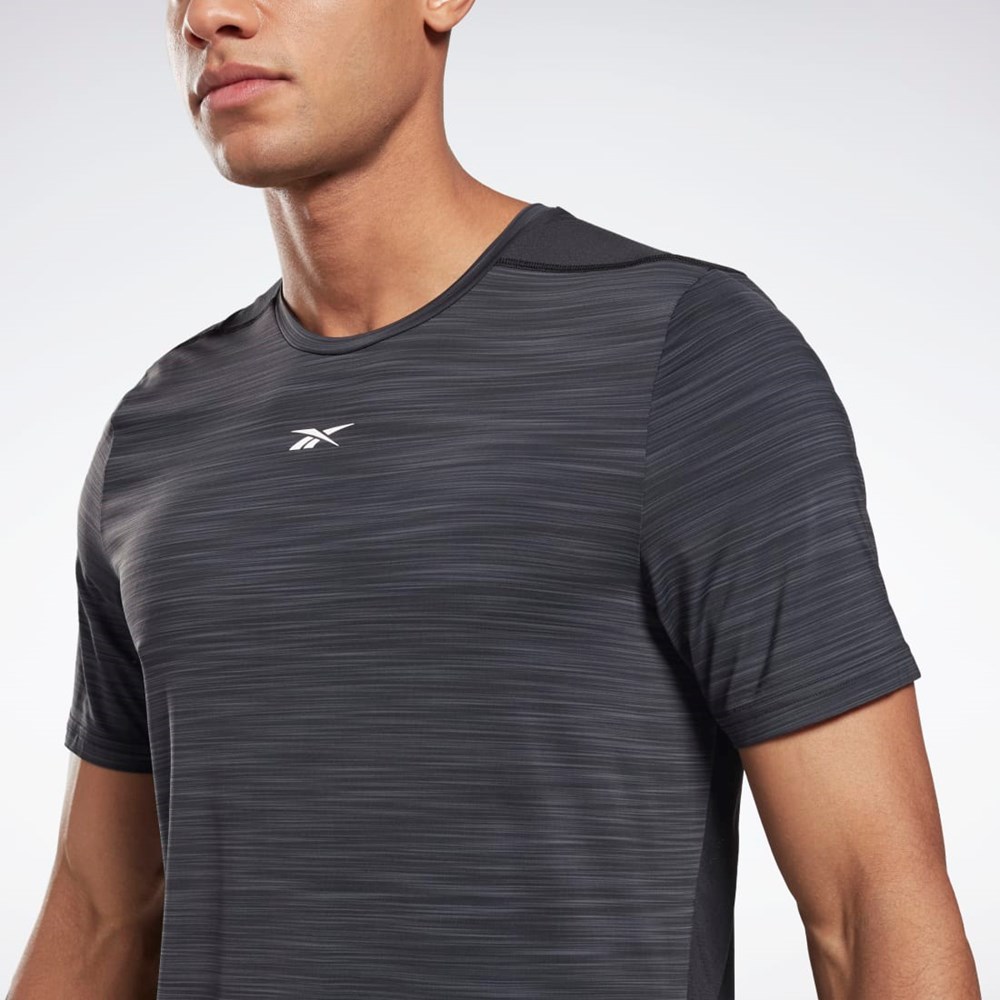 Reebok Tech Estilo Activchill Move T-Shirt Negras | 65UEFCLVM