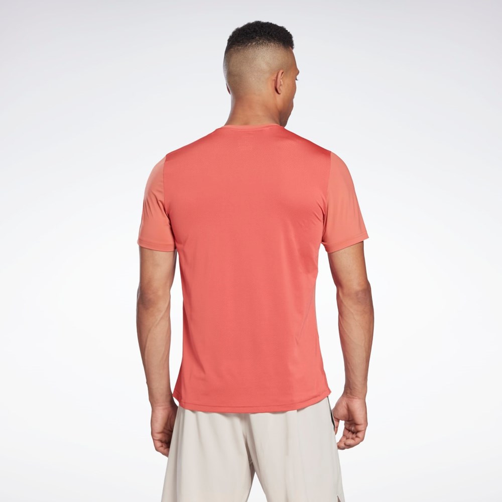 Reebok Tech Estilo Activchill Move T-Shirt Rhodonite | 84PRGOZAF