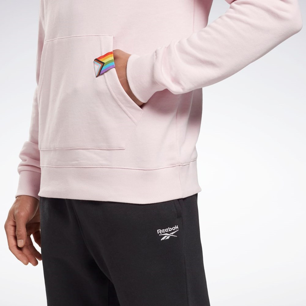 Reebok Tech Estilo Pride Estampadas Sweatshirt Frost Berry | 18POHNWFC