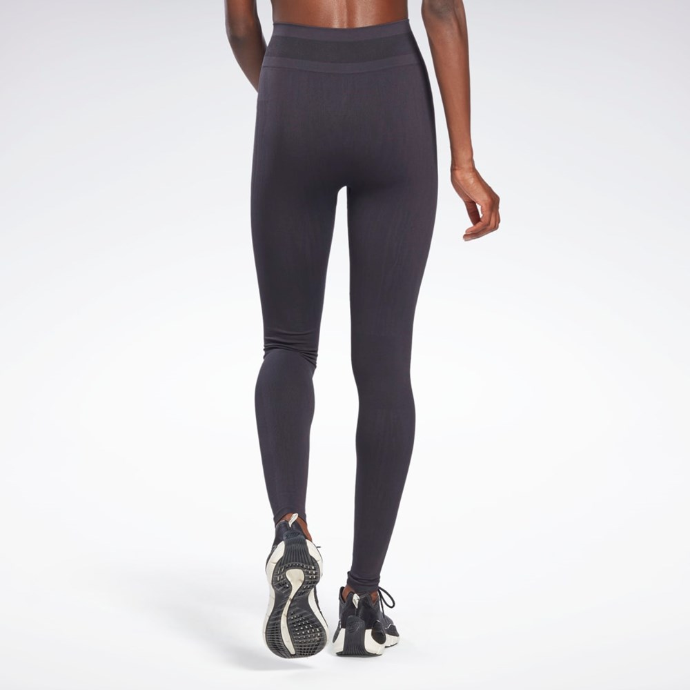 Reebok United By Fitness Myoknit Seamless Leggings Negras | 72ANVLDTU