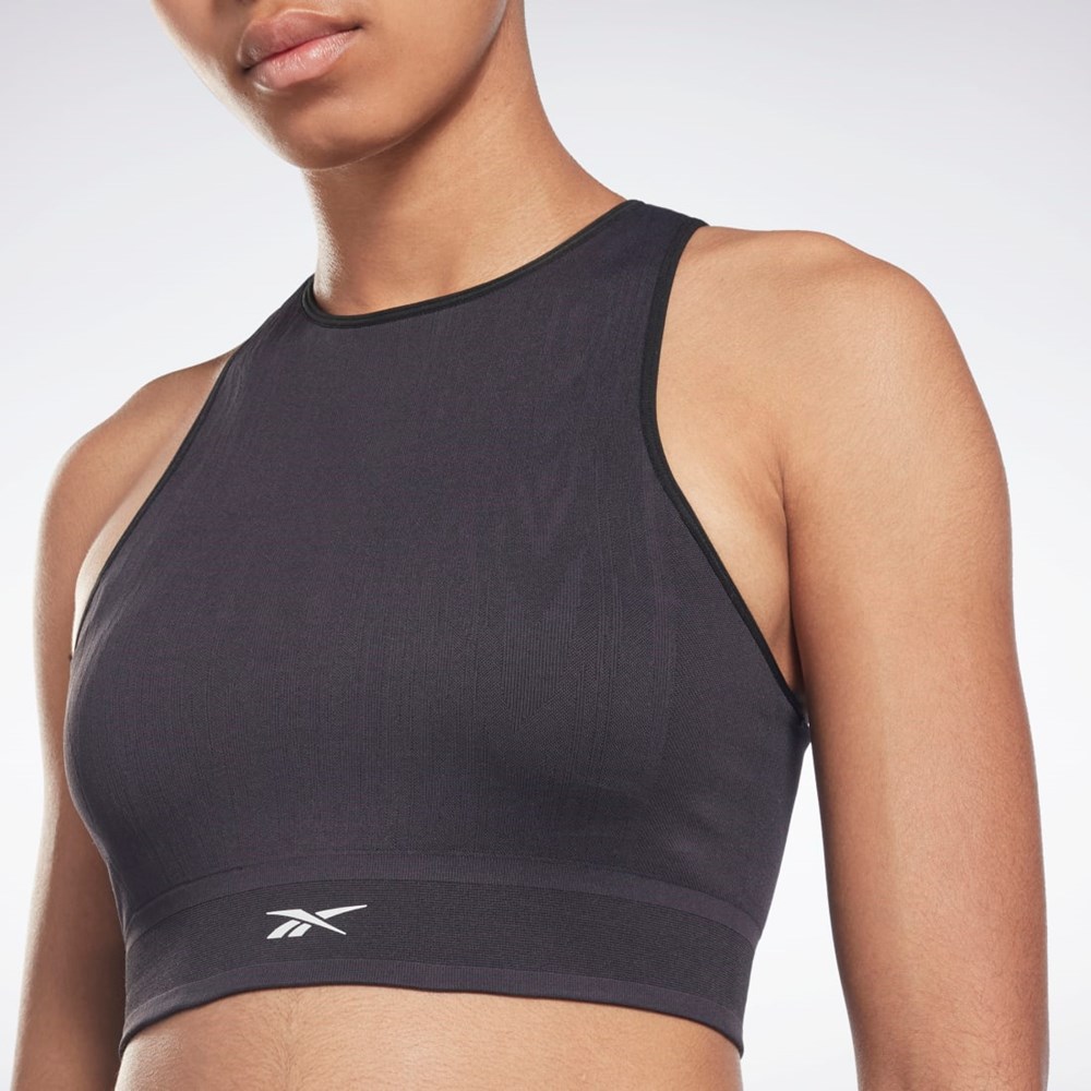 Reebok United By Fitness Myoknit Seamless Top Negras | 76PJQDZAW