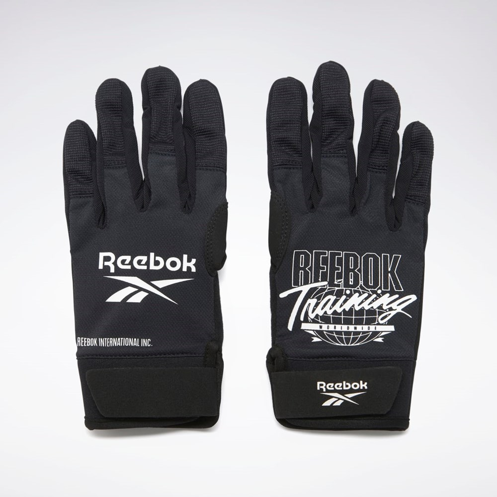 Reebok United by Fitness Entrenamiento Gloves Negras | 10PXCFAIQ