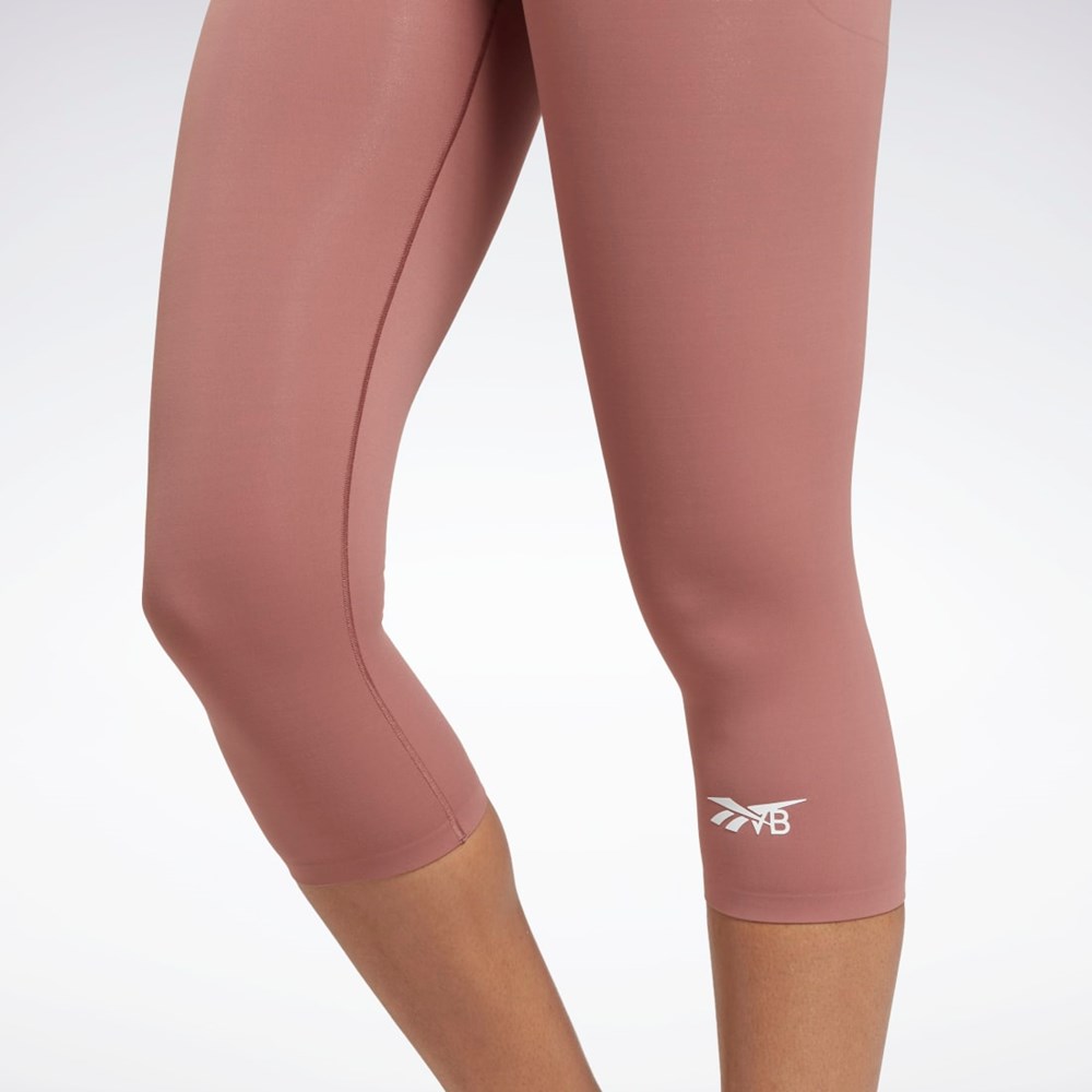 Reebok Victoria Beckham 5/8 Leggings Parched Earth | 86UGXQWJF