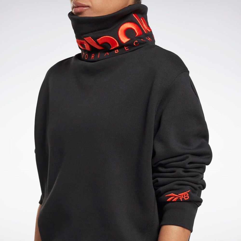 Reebok Victoria Beckham Cowl Neck Jumper Negras Naranjas | 81OMYUTVS