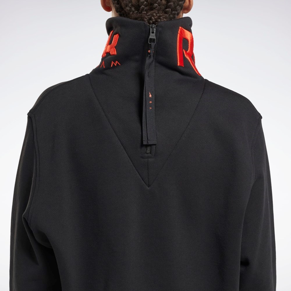Reebok Victoria Beckham Cowl Neck Jumper Negras Naranjas | 81OMYUTVS