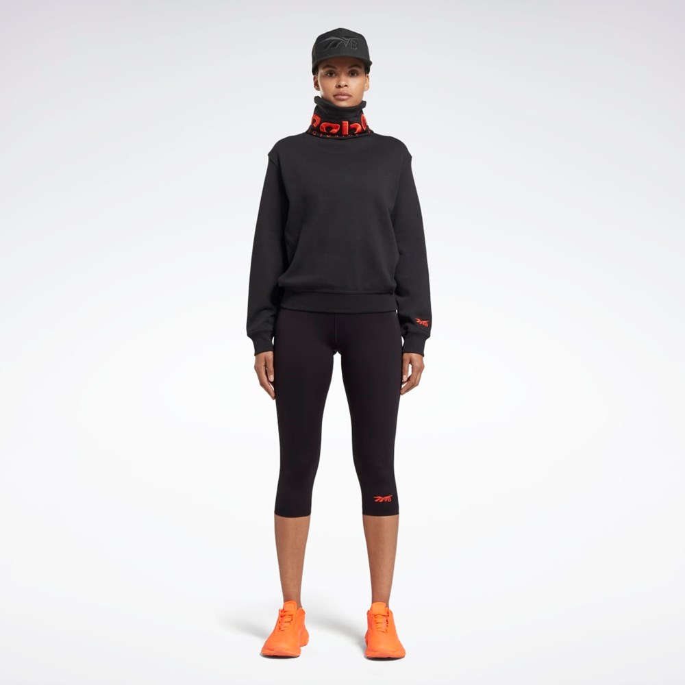 Reebok Victoria Beckham Cowl Neck Jumper Negras Naranjas | 81OMYUTVS