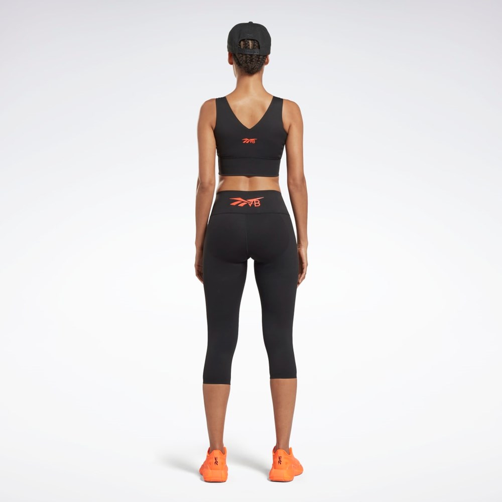 Reebok Victoria Beckham Crop Top Negras | 50YTOZQBK