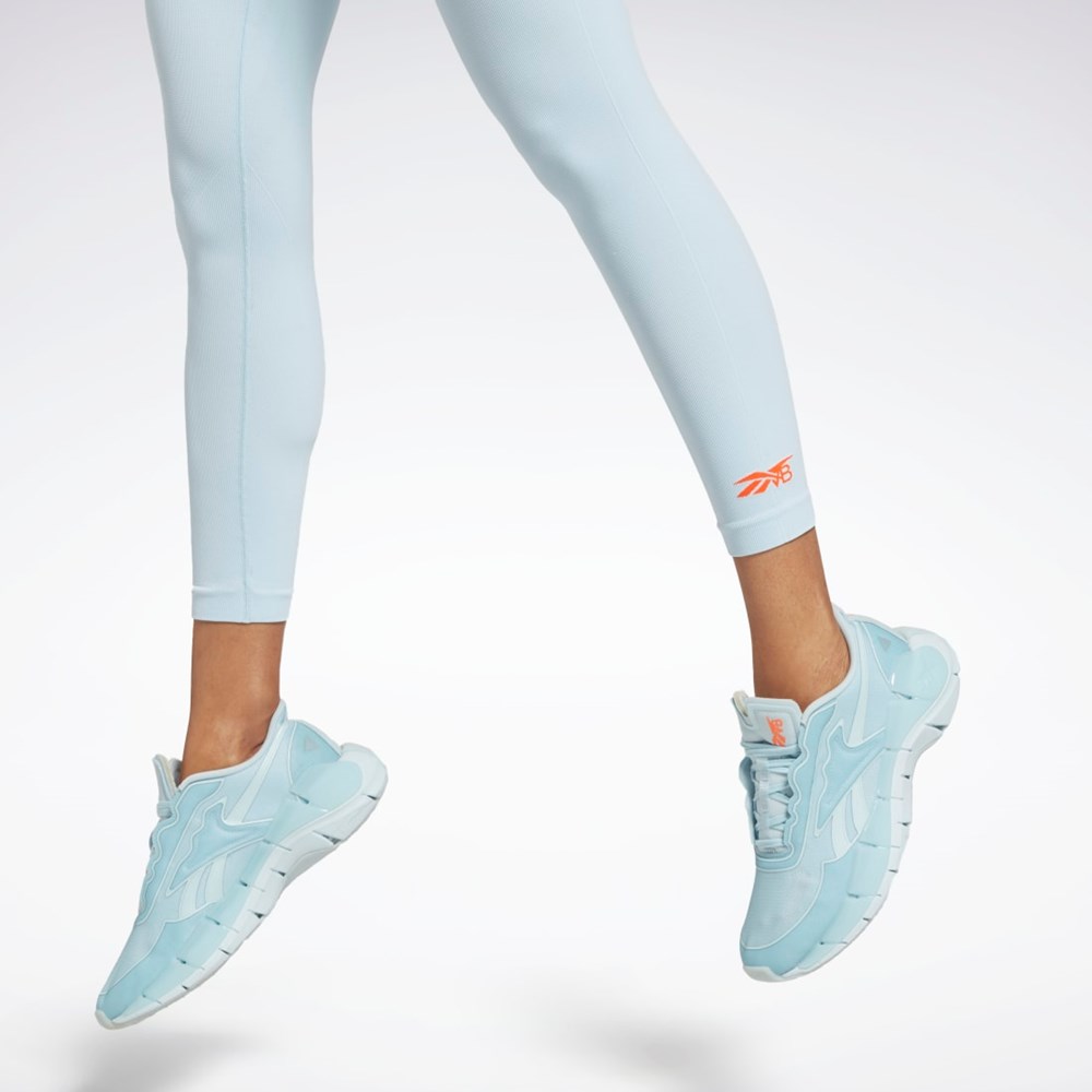 Reebok Victoria Beckham Seamless Leggings Azules | 27EZVULWX