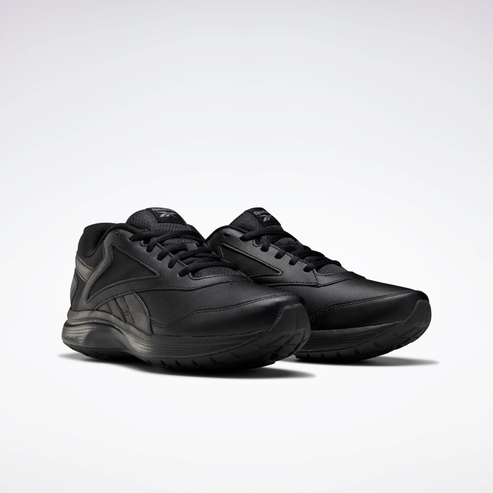 Reebok Walk Ultra 7 DMX MAX Anchos Shoes Negras Gris Azul Real | 65ZNWCAIP