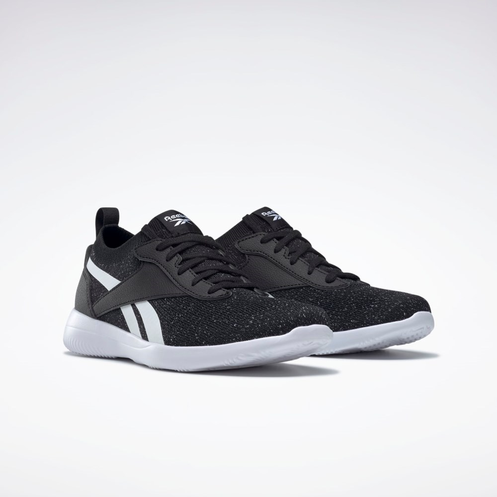 Reebok Walkawhile Shoes Negras Blancas Negras | 45HBIWSDR