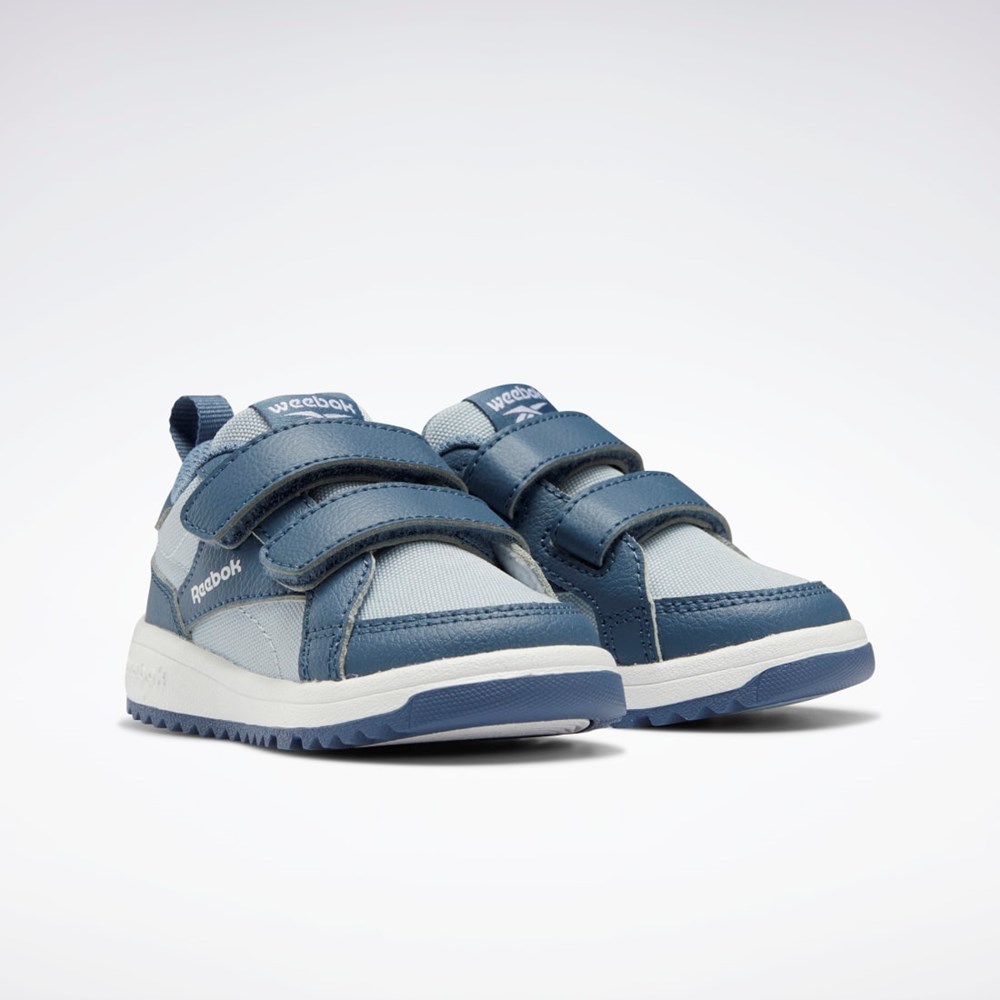 Reebok Weebok Clasp Low Shoes - Toddler Gris Azules Blancas | 27CJIFQXW