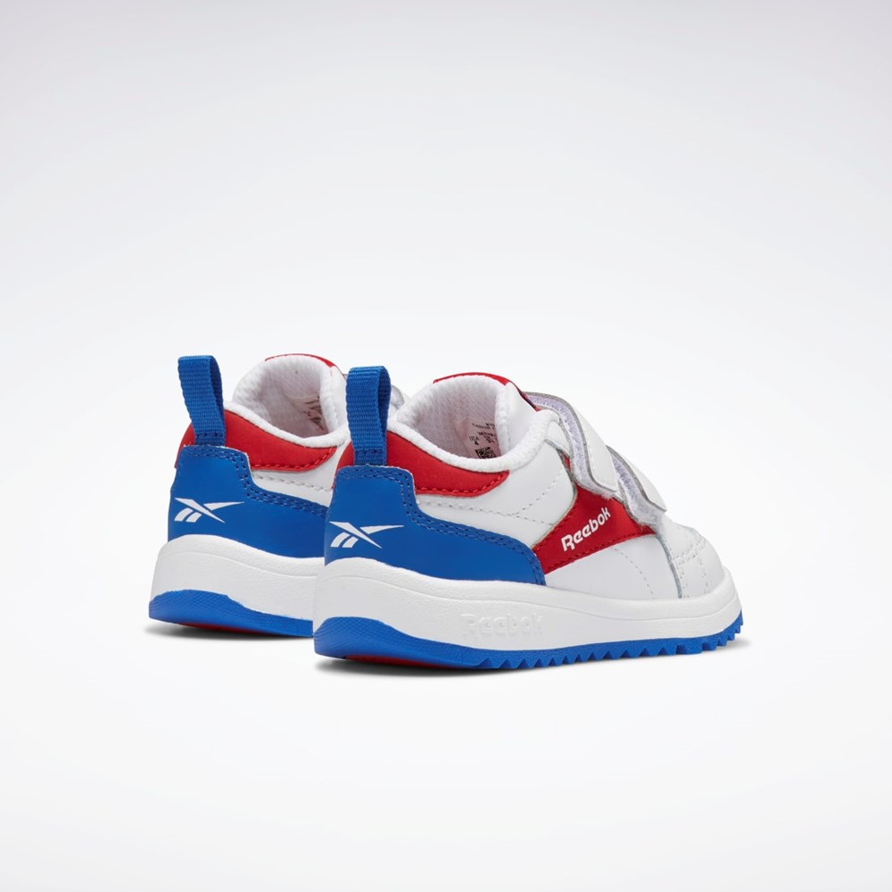 Reebok Weebok Clasp Low Shoes - Toddler Blancas Rojas Azules | 30IVABQCE