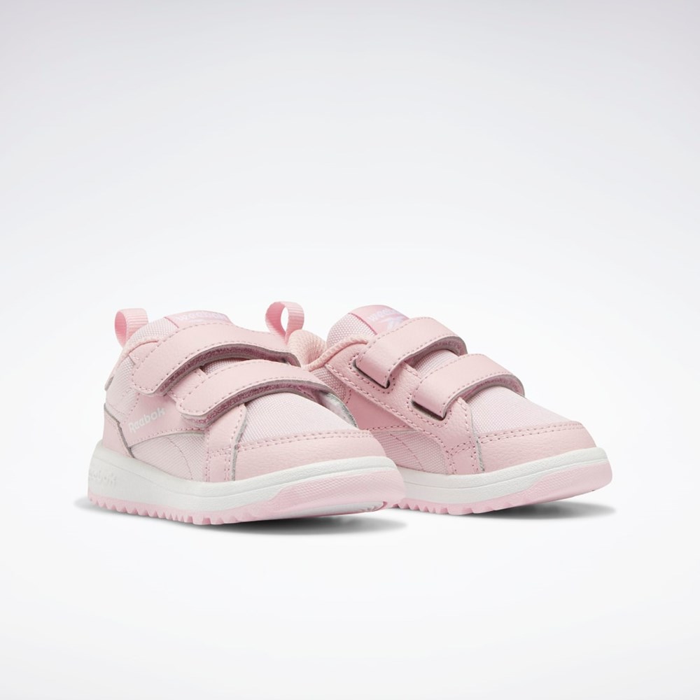 Reebok Weebok Clasp Low Shoes - Toddler Rosas Rosas Blancas | 43ONTWVGK