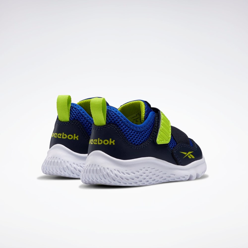 Reebok Weebok Flex Sprint - Toddler Azul Marino Azules Amarillo | 10VWLGUDM