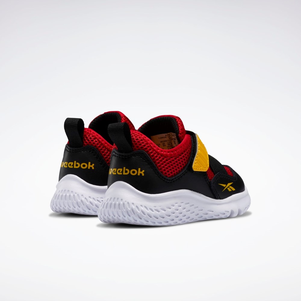 Reebok Weebok Flex Sprint - Toddler Rojas Negras Amarillo | 39XJETOAZ
