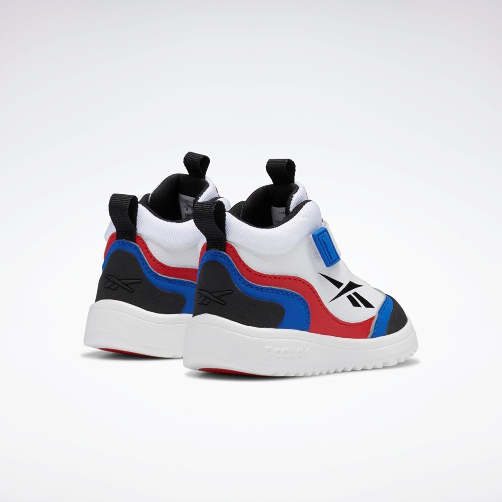 Reebok Weebok Storm X Shoes - Toddler Blancas Azules Rojas | 49PCBJLVI