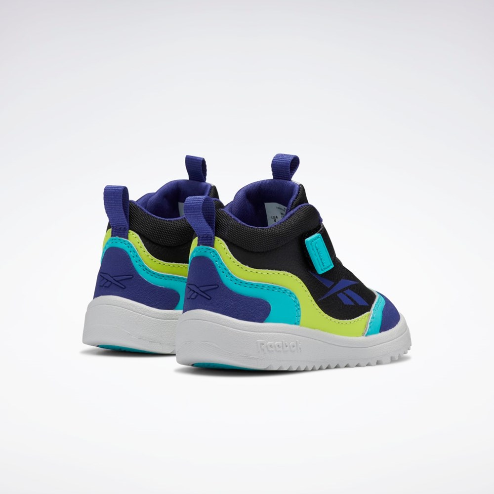 Reebok Weebok Storm X Shoes - Toddler Negras Amarillo | 91KWEADSQ