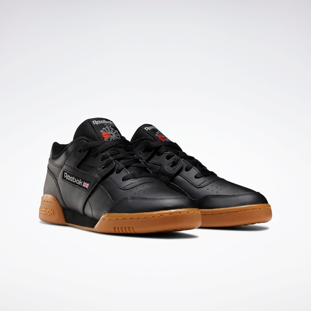Reebok Workout Plus Shoes Negras Rojas Azul Real | 27MVJCBDW